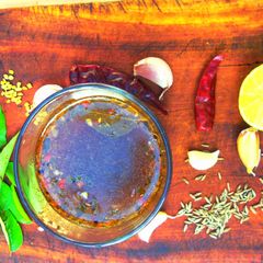 A picture of Mysore rasam.