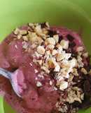 Helado de frutos rojos