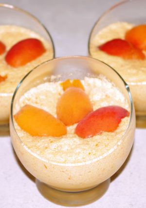 Une photo de Mousse aux abricots