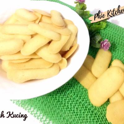 Resep Lidah Kucing Renyah Simple Dan Anti Gagal 30 Oleh Phie Kitchen Cookpad