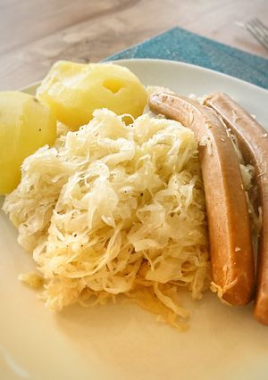 Une photo de Choucroute végétarienne