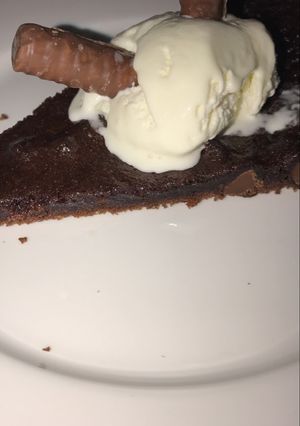 صورة لوصفة كيكة البراونيز 🤤❤️❤️