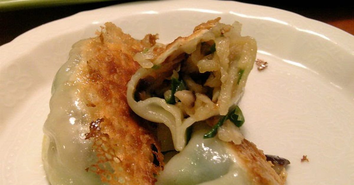 [Meat Free] Pan Fried Gyoza With Kiriboshi Daikon Recipe By Cookpad.Japan