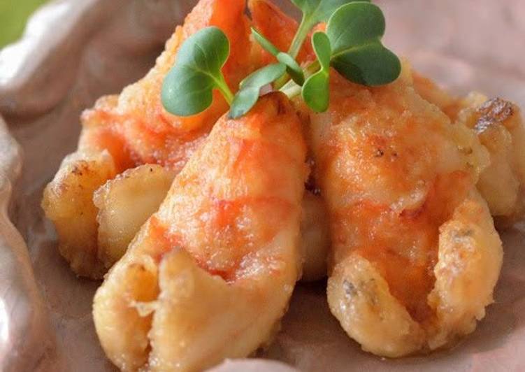 Marinated Deep Fried Shrimp ~Sweet and Salty Ginger Flavor~