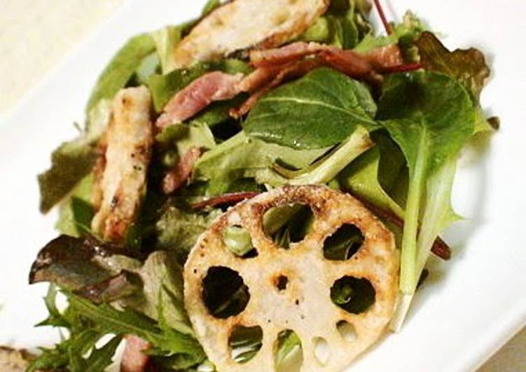 Simple Lotus Root Salad