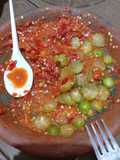 Sambal mentah belimbing wuluh