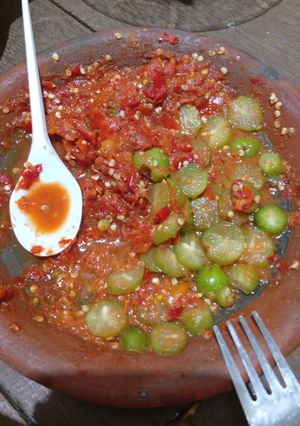 Foto resep Sambal mentah belimbing wuluh