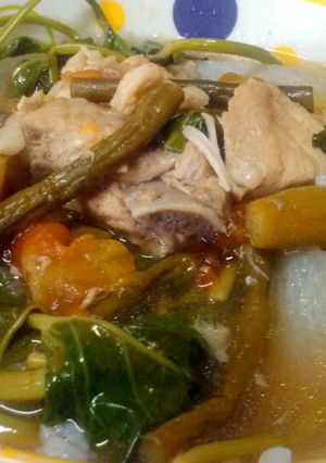 A picture of Special Pork Sinigang.