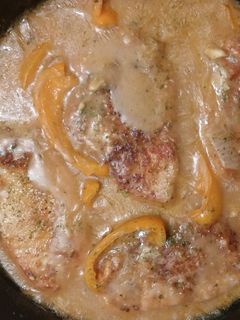 A picture of Smothered Pork Chops.