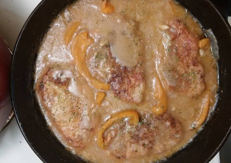 Recipe of Quick Smothered Pork Chops