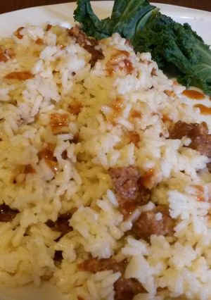 A picture of Hot italian garlic rice.