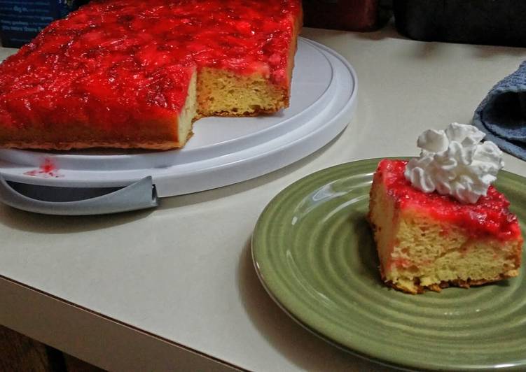 Strawberry Upside Down Cake