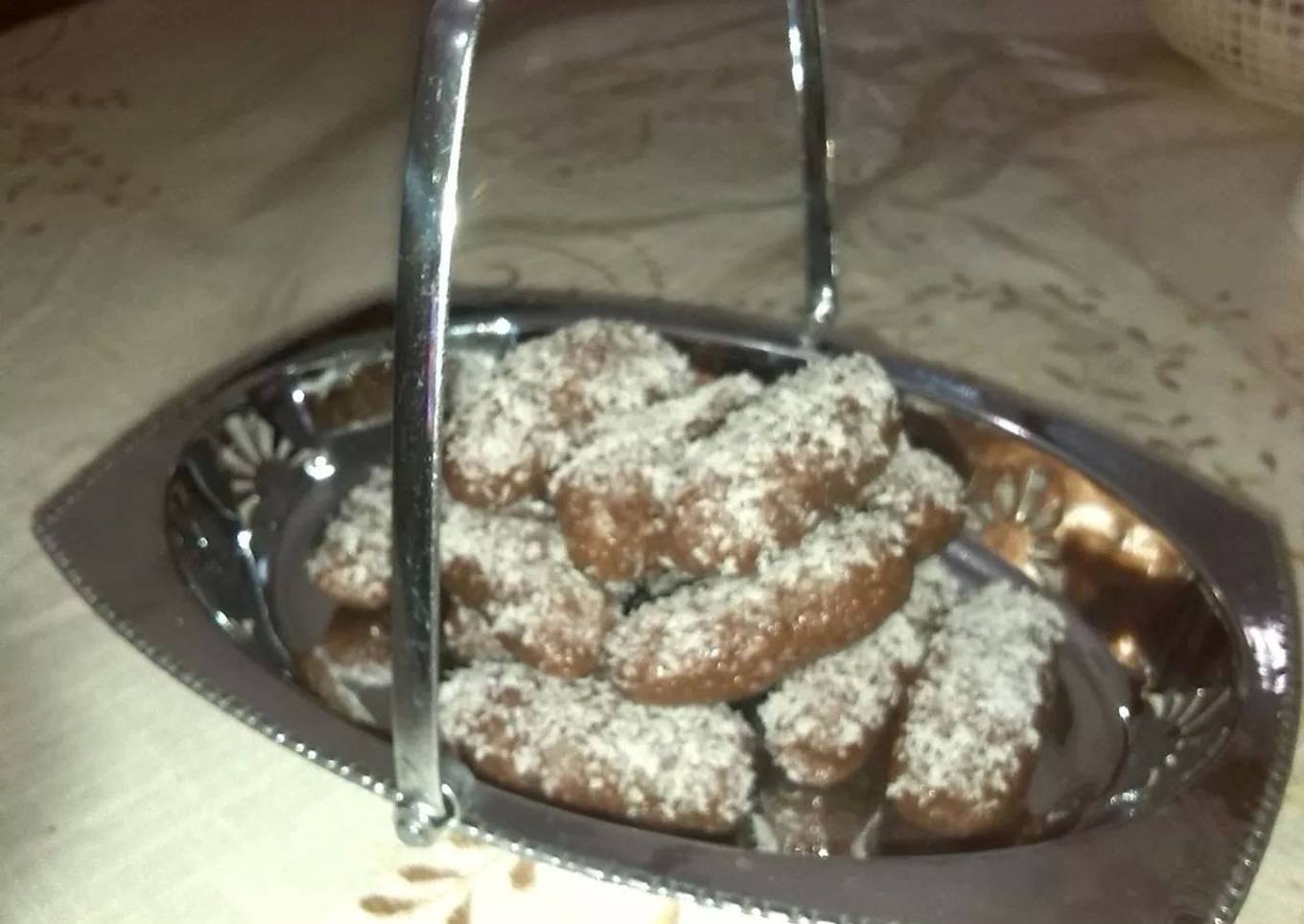 Chocolate & coconut rolls