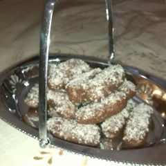 A picture of Chocolate & coconut rolls.