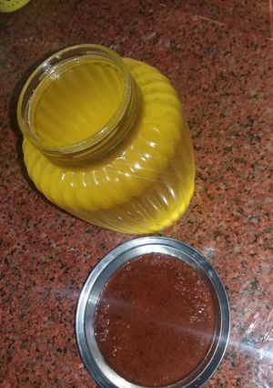 صورة لوصفة تحويل الزبدة للسمنة بلدي