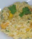 Risotto de calabaza y espinaca