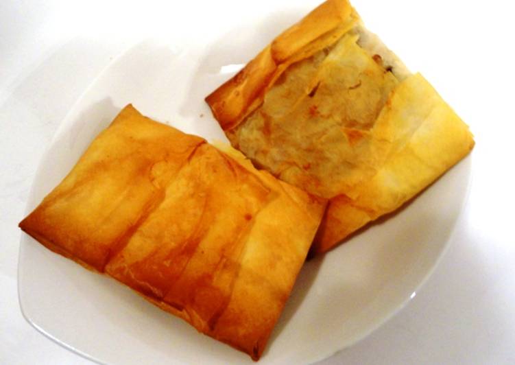 How to Make Homemade Chicken n Veggie Filo Packets