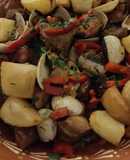 Carne de Porco à Alentejana