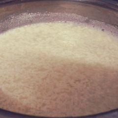 A picture of Easy homemade cottage cheese.