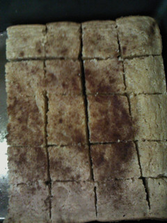 A picture of Veggie blondies.