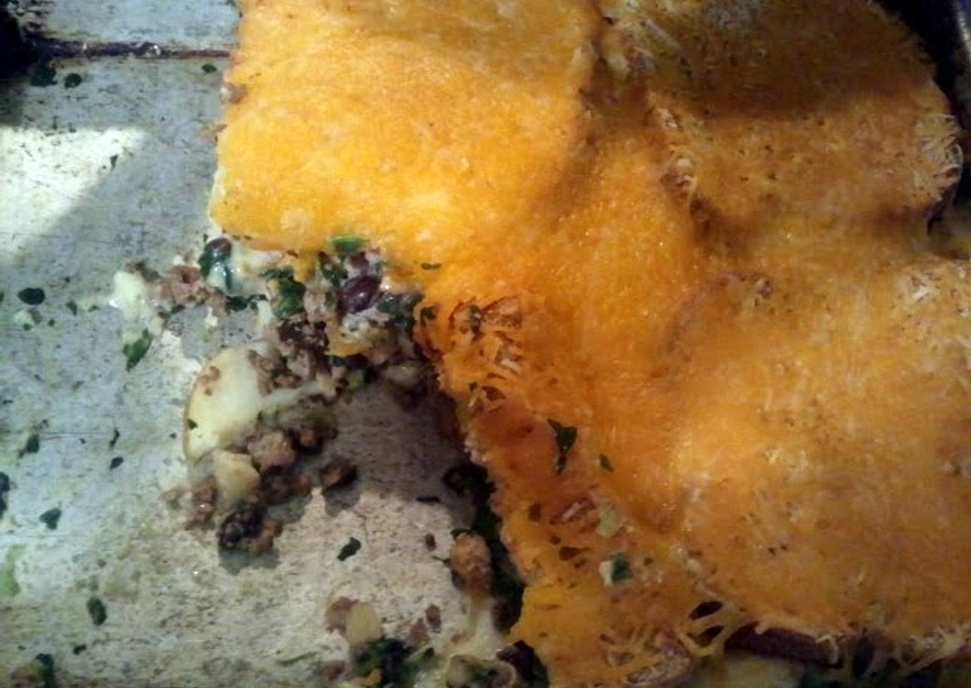 italian meat and potato casserole