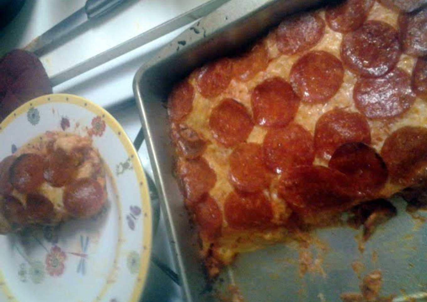 Edwards version Biscuit pizza casserole