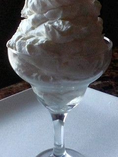 A picture of Diabetic Friendly Whipped Cream.