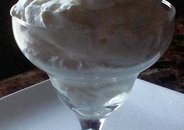 Recipe of Appetizing Diabetic Friendly Whipped Cream