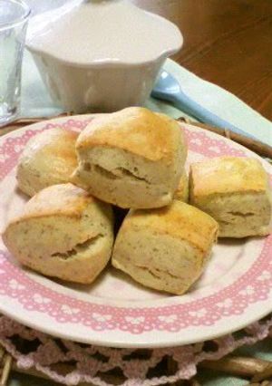 A picture of Fragrant Soy Milk & Rye Flour Scones.