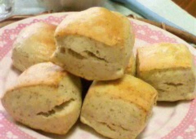 Recipe of Perfect Fragrant Soy Milk & Rye Flour Scones