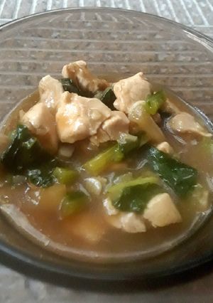 Foto resep Caisim cah Ayam