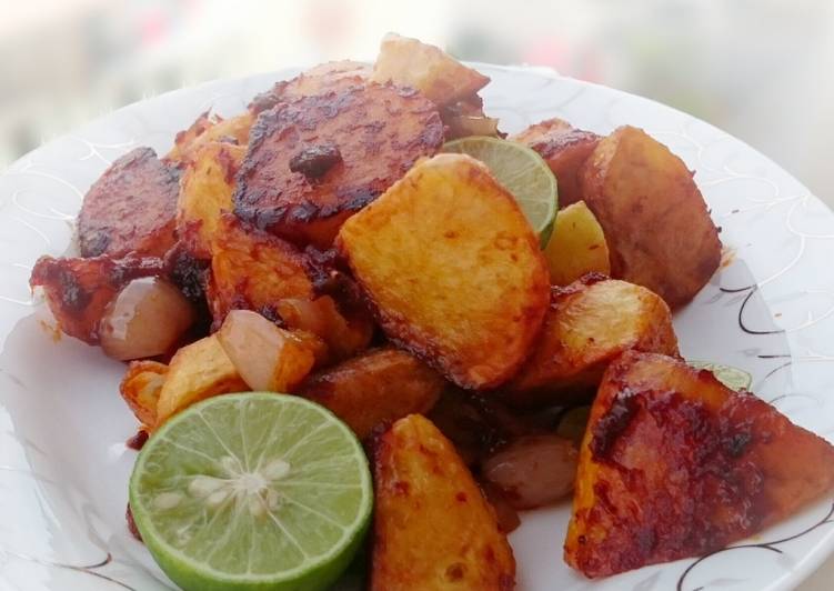 How to Make Any-night-of-the-week Spicy Potato / Sambal Potato