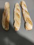 Pan baguette casero, fácil y rápido