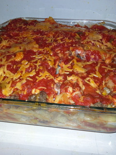 A picture of Pasta Beef Casserole.
