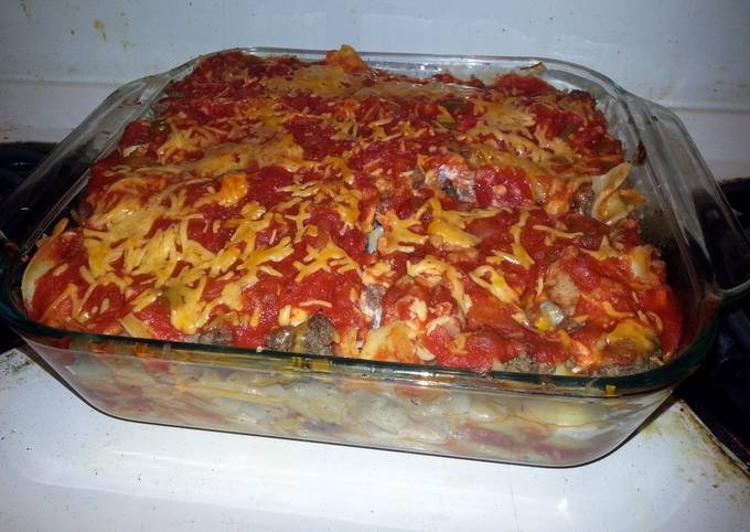 Simple Way to Make Ultimate Pasta Beef Casserole