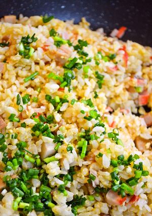 A picture of Super Easy. No-Fail. Basic Fried Rice.