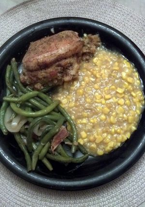A picture of Fabulous Stuffed Pork Chops.
