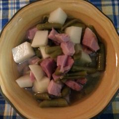A picture of Ham, Potatoes and Stringbeans-Basic.