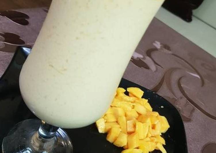 Recipe of Super Quick Homemade Mango Lassi🥭❤