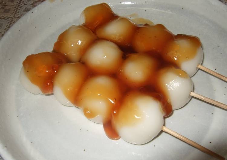 Steps to Prepare Perfect Make Mitarashi Dango With Your Kids for the Moon-Viewing Festival