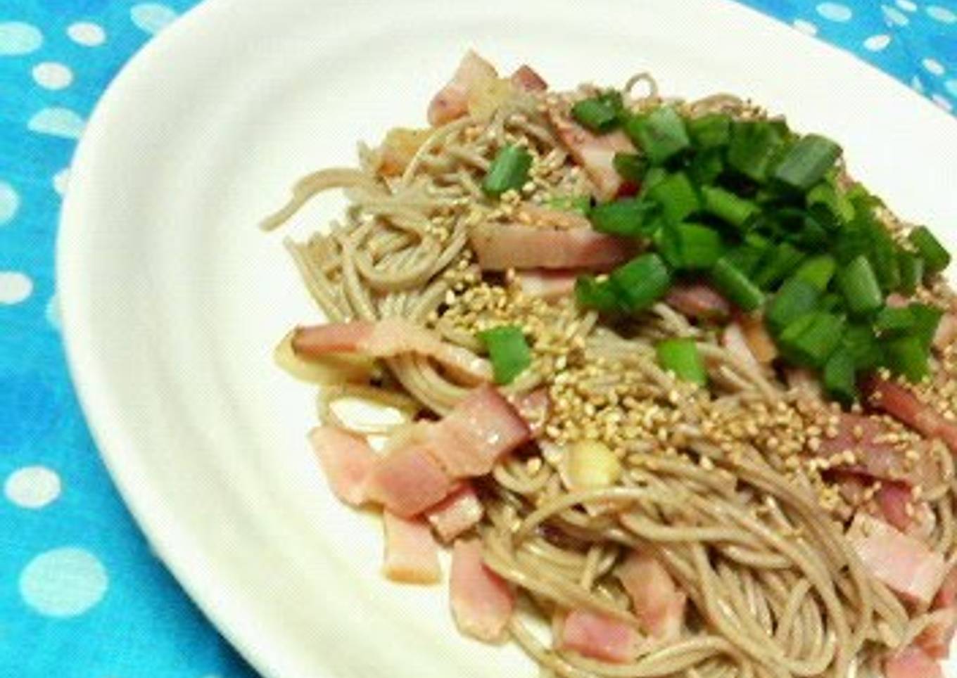 Japanese Style Pepperoncino with Leftover Soba