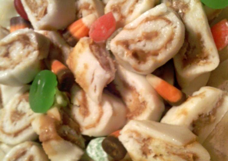 Old fashioned potato pinwheel candy Old fashioned potato pinwheel candy