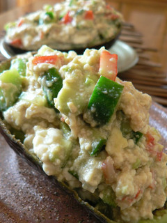 A picture of Mixed Tofu and Avocado.