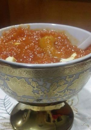 A picture of Gajar Halwa.