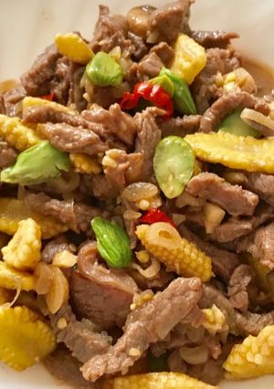 Foto resep Tumis sapi petai