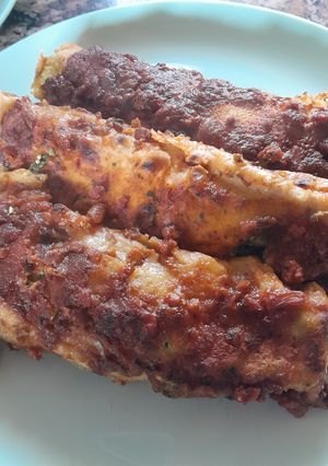 Una foto de Canelones de verdura