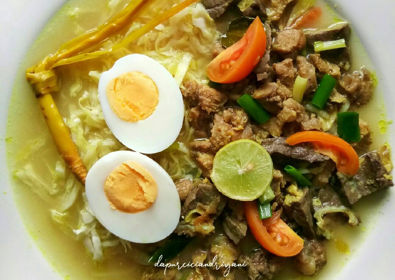 Soto Daging Campur