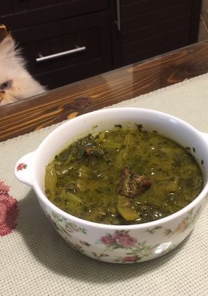 عکسی از دستور خورش کرفس خوشمزه
