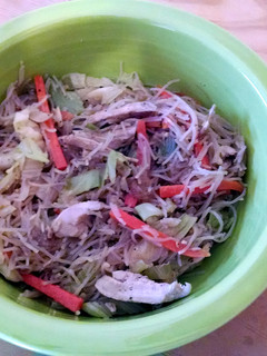 A picture of Chicken Pancit.
