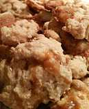 Apple caramel cookies